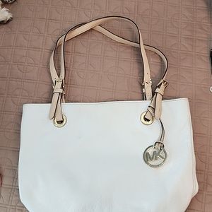 Michael Kors leather satchel